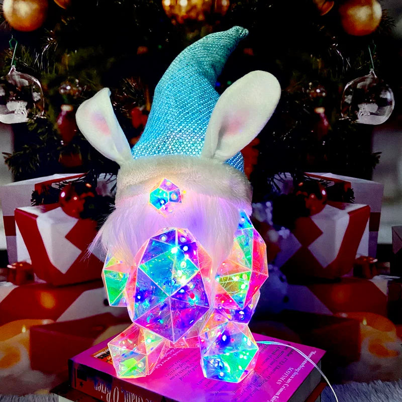 Creative Birthday Gift Girl Luminous Deer Window Decorative Ornament Kids Girl Music Box New Year Gift