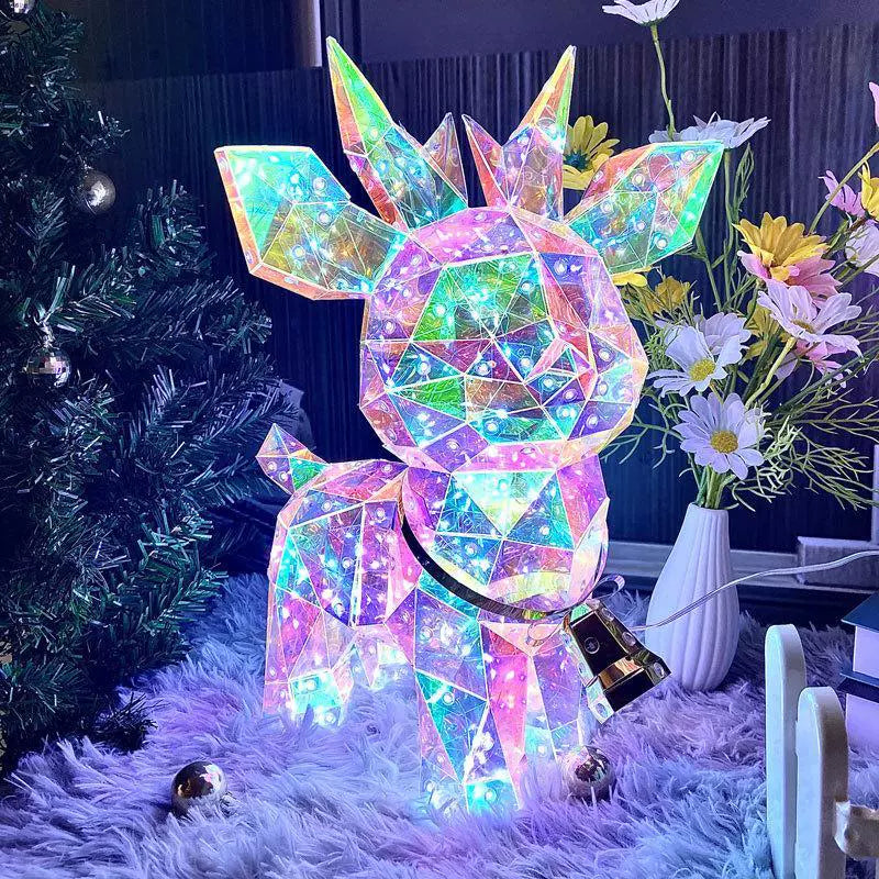 Creative Birthday Gift Girl Luminous Deer Window Decorative Ornament Kids Girl Music Box New Year Gift