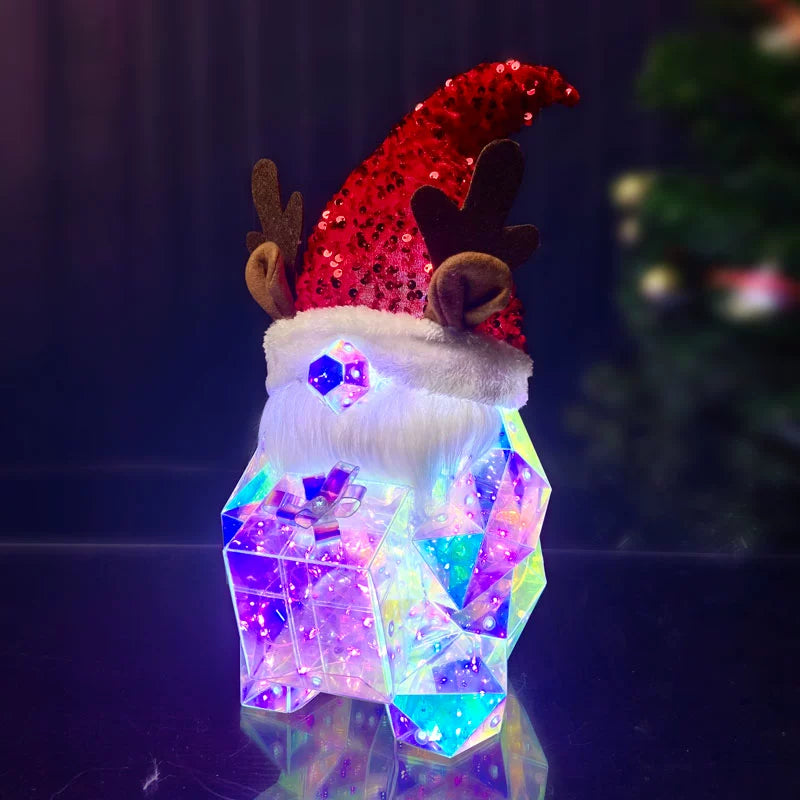 Creative Birthday Gift Girl Luminous Deer Window Decorative Ornament Kids Girl Music Box New Year Gift