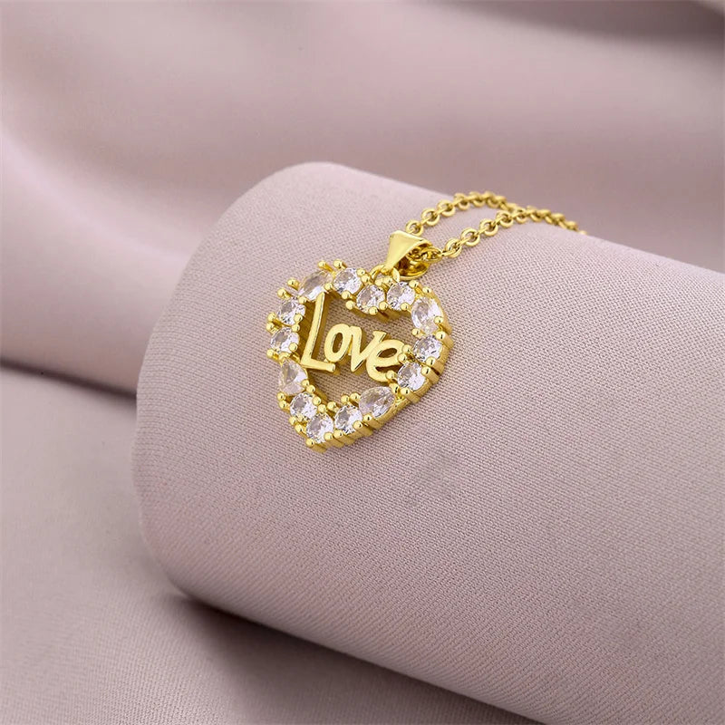 Mother's Day Mama Letter Pendant Necklace For Women Stainless Steel Mom Nameplate Clavicle Chain Choker Personality Jewelry Gift